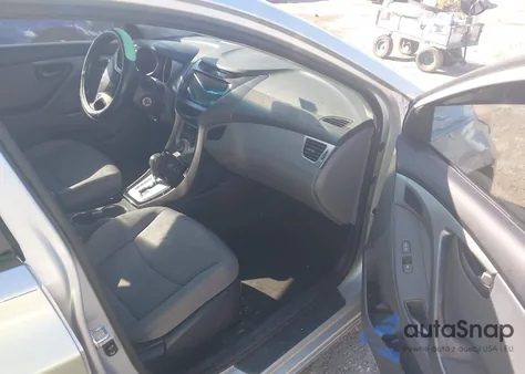 2012 Hyundai Elantra Gls (Ulsan Plant) from USA, damaged, VIN KMHDH4AE8CU183023